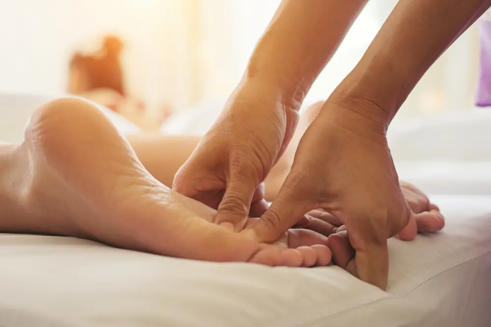 Foot and Calves Massage